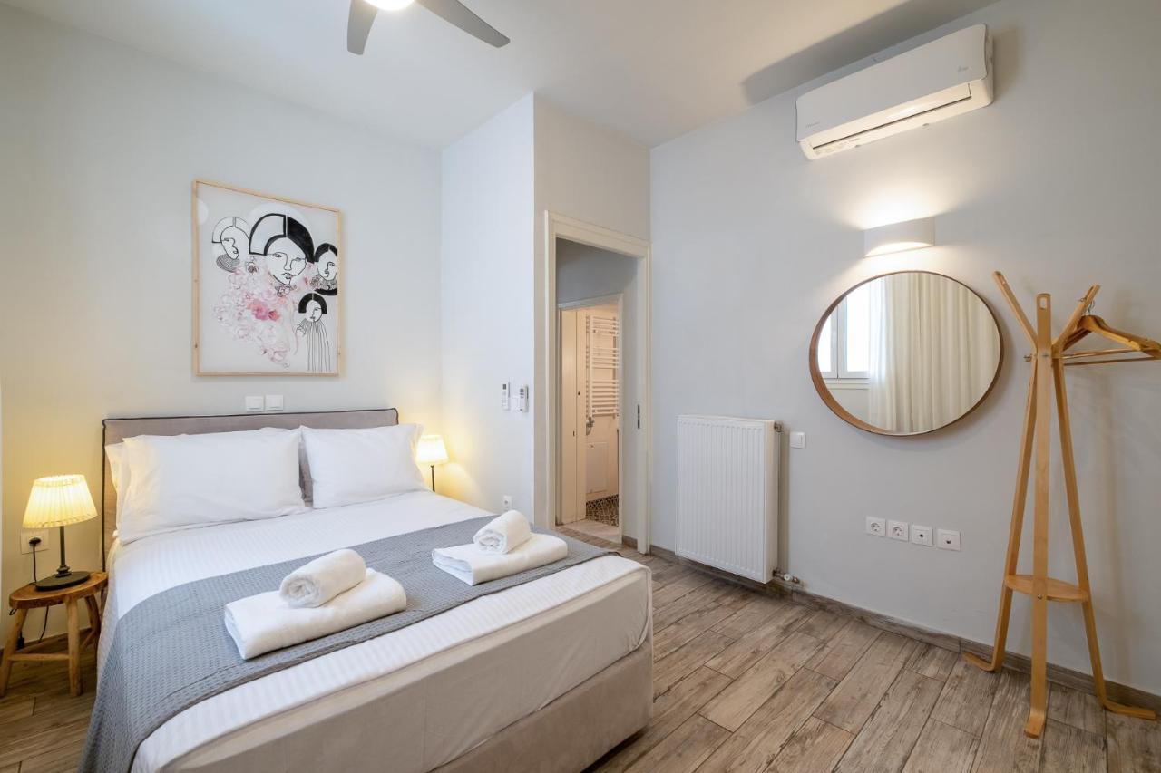 Central5 Boutique Apartments With Common Garden Next To Metro 雅典 外观 照片