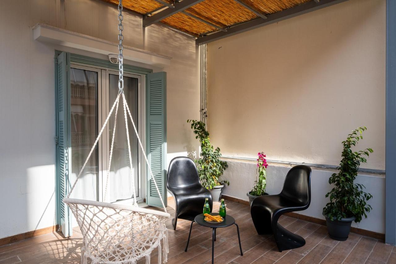 Central5 Boutique Apartments With Common Garden Next To Metro 雅典 外观 照片