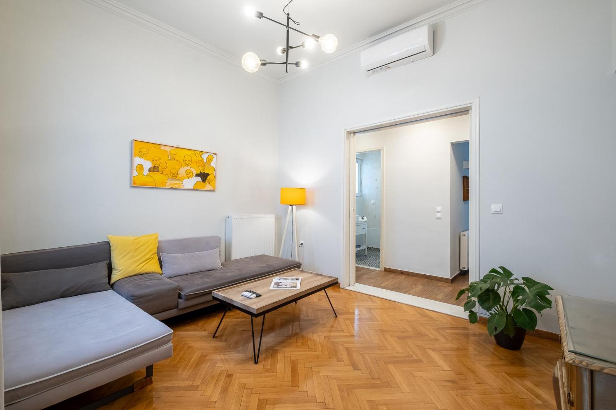 Central5 Boutique Apartments With Common Garden Next To Metro 雅典 外观 照片